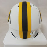 JORDAN LOVE SIGNED GREEN BAY PACKERS LUNAR ECLIPSE SPEED MINI HELMET BECKETT QR