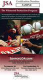 Mario Elie Signed Houston Rockets Jersey (JSA COA) 3xNBA champion (94, 95, 99)