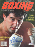 Gerry Cooney Autographed Signed Boxing Today Magazine Cover PSA/DNA #S42145