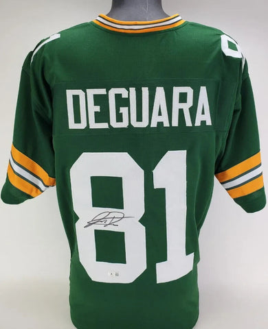 Josiah Deguara Signed Packers Jersey (Beckett) Green Bay's 2020 3rd Round Pick