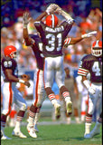 Frank Minnifield Signed Cleveland Browns Jersey (GTSM) 4xPro Bowl Defensive Back