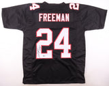 Devonta Freeman Signed Atlanta Falcons Black Jersey (Beckett) 2xPro Bowl R.B.