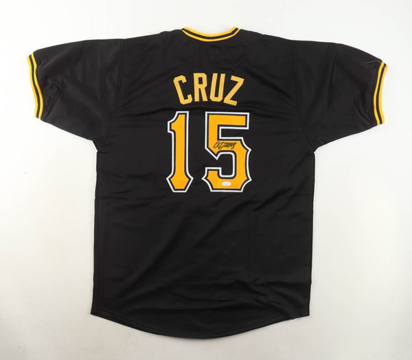 Oneil Cruz Signed Pittsburgh Pirates Jersey (JSA COA) 6' 7" Center Fielder