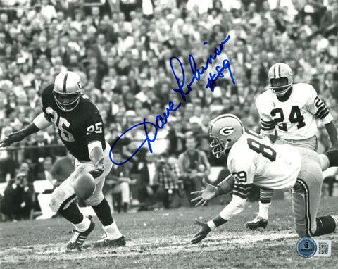 Dave Robinson Autographed/Signed Green Bay Packers 8x10 Photo Beckett 59467