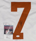 Keilan Robinson Signed Texas Longhorns Jersey (JSA COA) Jaguars / Running Back