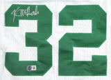 Kevin McHale Signed Boston Celtics Jersey (Beckett) 3xNBA Champion / 7xAll Star