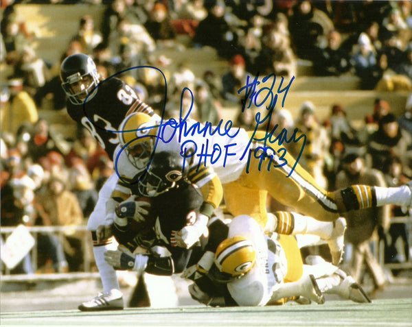 Packers JOHNNY GRAY Signed 8x10 Photo #2 AUTO - GBP HOFer