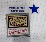 Celtics Larry Bird Auto Mitchell & Ness 1988 All Star Jersey Beckett WA54235