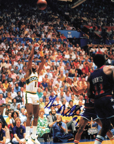 Gus Williams Autographed Signed 8x10 Photo Seattle Supersonics MCS Holo #87349