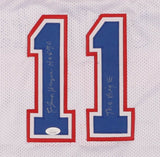 Elvin Hayes Signed Washington Bullets Jersey Inscribed HOF 90 & Big E (JSA COA)