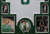 FRAMED IN SUEDE BOSTON CELTICS JAYSON TATUM AUTOGRAPHED JERSEY FANATICS HOLO