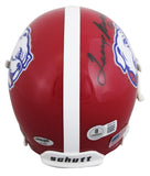 La Tech Terry Bradshaw Authentic Signed Rep Mini Helmet Autographed BAS #BX87178