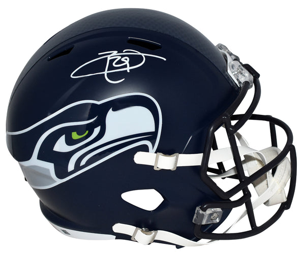 EARL THOMAS AUTOGRAPHED SEATTLE SEAHAWKS FULL SIZE SPEED HELMET BECKETT