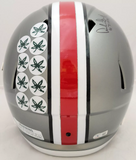 HEISMAN WINNERS AUTO OHIO STATE FLASH FULL SIZE HELMET 3 SIGS BECKETT 203901
