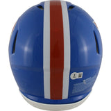 John Elway Autographed Denver Broncos Authentic TB 75-96 Helmet Beckett 50227