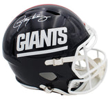 Lawrence Taylor Signed New York Giants Speed Full Size Throwback Blue Helmet