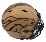 Mike Shanahan Signed Denver Broncos Speed Full Size STS 2 NFL Helmet
