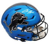 Aidan Hutchinson Signed Detroit Lions Speed Flex Authentic Alt 2024 NFL Helmet
