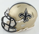 Alvin Kamara Signed New Orleans Saints Mini Helmet (Beckett) 5xPro Bowl R.B.