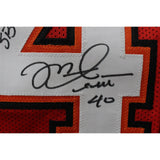 Mike Alstott Autographed Pro Style XL Red Jersey SB XXXVII Champs Beckett 50181