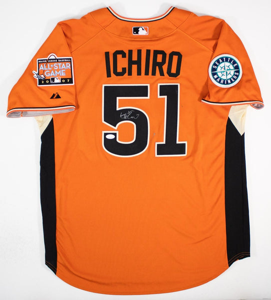 Ichiro Suzuki Signed Majestic 2007 All Star Game Jersey (JSA LOA) Mariners O.F.