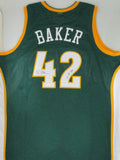 Supersonics VIN BAKER Signed Custom Replica Jersey AUTO 4 x All Star - JSA