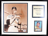 Mickey Mantle Autographed New York Yankees Framed 8x10 Photo PSA 50983