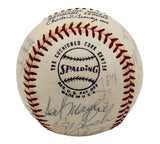Mickey Mantle, Pee Wee Reese Multi-Signed Spalding MLB Baseball 23 Sigs -JSA LOA