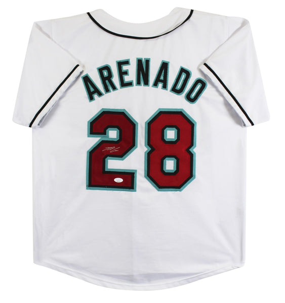 Nolan Arenado Signed Arizona Diamondbacks Jersey (JSA COA) 3xAll Star / 3rd Base