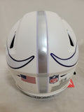 JJ MCCARTHY & JUSTIN JEFFERSON SIGNED VIKINGS WINTER SPEEDFLEX HELMET BECKETT QR