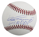 Angels Vladimir Guerrero "Vladdy" Signed Robert Manfred OML Baseball W/ Case JSA