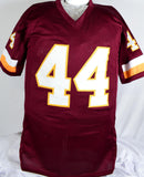 John Riggins Autographed Maroon Pro Style Jersey- Beckett W Hologram *Black
