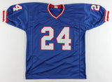 Ottis Anderson Signed New York Giants Jersey Inscribed "SB XXV MVP" (JSA COA) RB