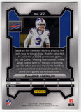 Damar Hamlin Signed Bills 2023 Panini Prizm Football Trading Card #27 - (SS COA)