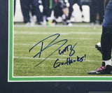 Bobby Wagner Autographed Framed 12x18 Photo Seahawks "Go Hawks!" MCS Holo #64045