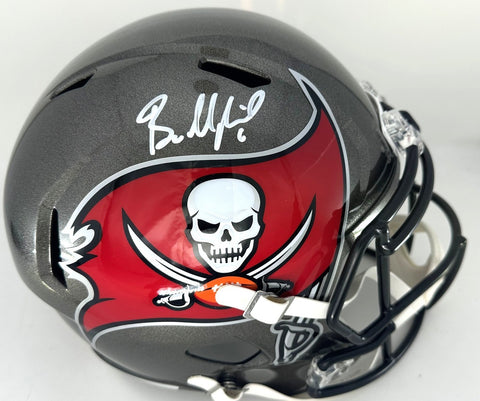 Buccaneers BAKER MAYFIELD Signed Riddell Full Size Replica Spd Helmet AUTO - BAS