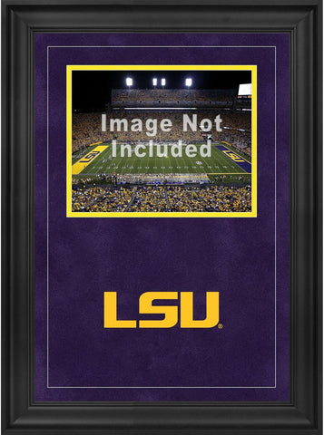 LSU Tigers Deluxe 8" x 10" Horizontal Photo Frame with Team Logo