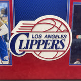 Chris Paul Signed Jersey Framed PSA Los Angeles Clippers Autographed