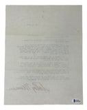 Leroy Neiman Signed Letter BAS H18534