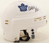 Wendel Clark Signed Toronto Maple Leafs Logo Mini Helmet /JSA COA #1 NHL Pk 1985