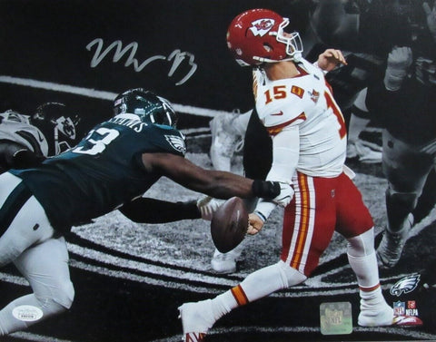 Milton Williams Eagles Signed/Autographed 11x14Photo Super Bowl LIX JSA 194716