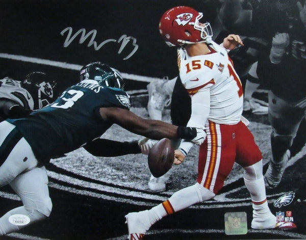 Milton Williams Eagles Signed/Autographed 11x14Photo Super Bowl LIX JSA 194716