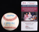 Whitey Ford Signed Official AL Baseball (JSA COA) New York Yankees Ace 1950-1967