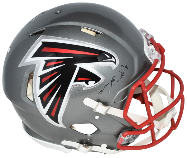 MICHAEL PENIX JR SIGNED ATLANTA FALCONS FLASH AUTHENTIC SPEED HELMET BECKETT
