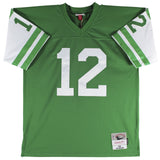 Jets Joe Namath Authentic Signed Green Mitchell & Ness Jersey Autographed BAS