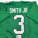 Autographed/Signed Nolan Smith Jr. Philadelphia Kelly Green Jersey JSA