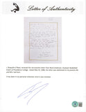 1988 Providence College Shaquille O'Neal Handwritten Recruitment Letter