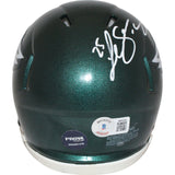 Lesean McCoy Signed Philadelphia Eagles Mini Helmet Beckett 43022