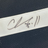 Framed Autographed/Signed Chase Claypool 33x42 Pittsburgh Black Jersey BAS COA