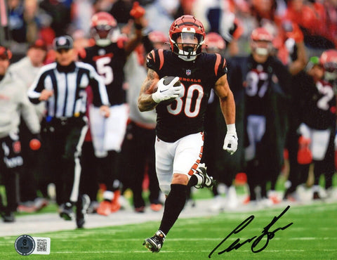 CHASE BROWN AUTOGRAPHED SIGNED CINCINNATI BENGALS 8x10 PHOTO BECKETT